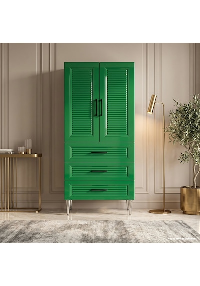 Varenna Çok Amaçlı Dolap 60 Cm 2 Kapak 3 Çekmece Lake Zümrüt Yeşili - Çok Amaçlı Çekmeceli Dolap Antrasit Varenna Çok Amaçlı Dolap 60 Cm 2 Kapak 3 Çekmece Lake Zümrüt Yeşili - Çok Amaçlı Çekmeceli Dolap Antrasit