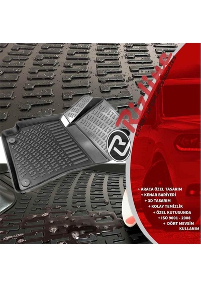 Dacia Dokker 2012 Sonrası 3d Havuzlu Paspa