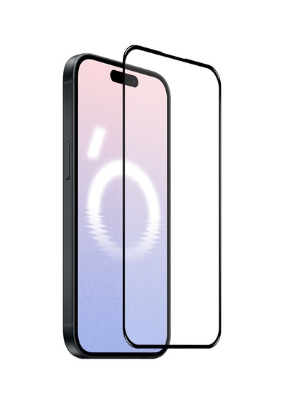 Apple Uyumlu   iPhone 16 Plus İle Ekranı Tam Kaplayan Eks Temperli Kırılmaz Cam Ekran Koruyucu