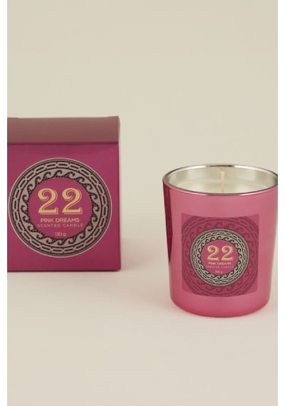 Karaca Home Pop Art Koleksiyonu 22 Pink Dreams Kokulu Mum Pembe