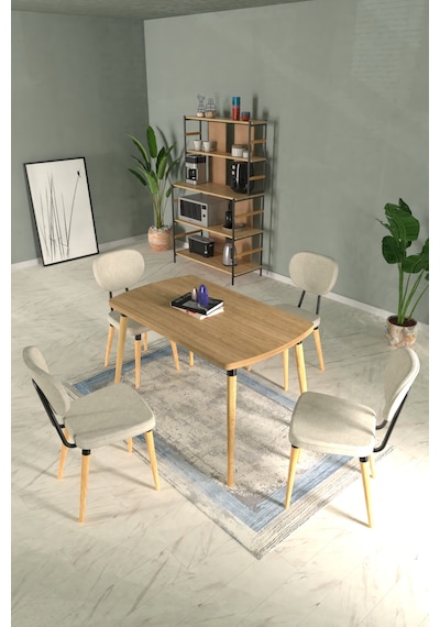 Vilinze Deniz Sandalye Argos Ahşap Mdf Sabit Mutfak Masası Takımı - 70x120 Cm Sigma Beyaz Vilinze Deniz Sandalye Argos Ahşap Mdf Sabit Mutfak Masası Takımı - 70x120 Cm Sigma Beyaz