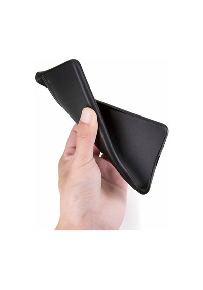 Samsung Uyumlu Galaxy S21 Plus Kılıf Zore 1.Kalite Pp Silikon-Siyah