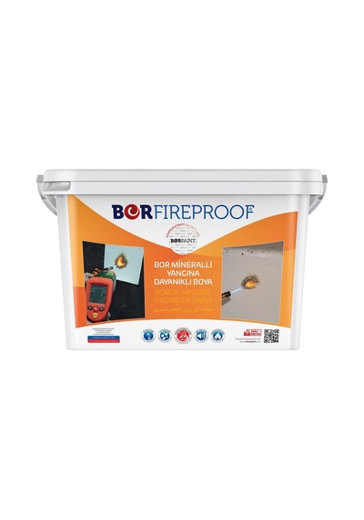 Borfıreproof Yangına Dayanıklı Boya 4 Kg Diğer