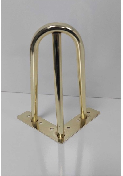 Mil Model 20 Cm Gold Metal Mobilya Ayağı Metalik