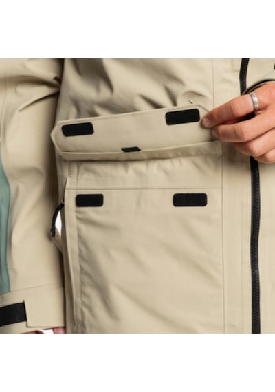 Quıksılver Quiksilver Hl Pro Carlson 3l Gore-tex Erkek Snowboard Ceketi 954 Çok Renkli