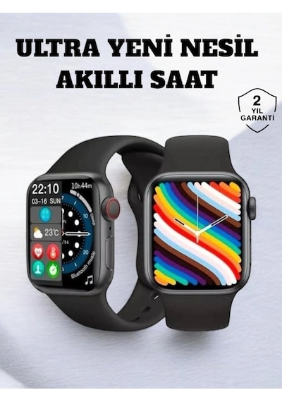 Mey İthalat Akıllı Saat İos Ve Android İle Uyumlu Şık Ve Çok Fonksiyonlu