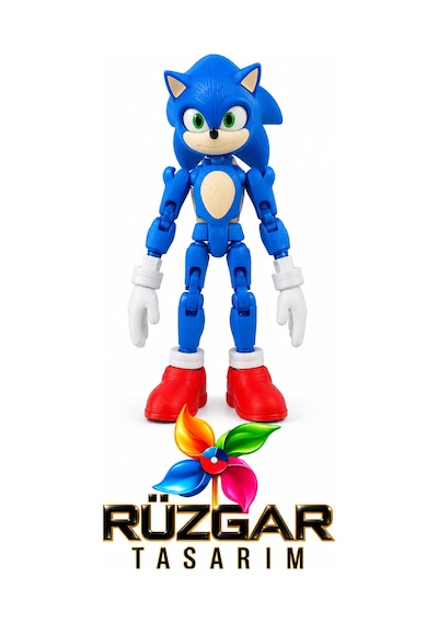 Sonic Eklemleri Hareketli Oyuncak Figür Dummy Titan 13