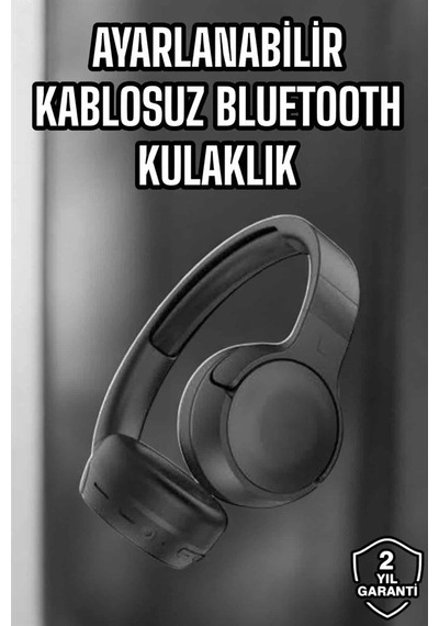 Ceylan Adam Kulak Üstü Kablosuz Bluetooth Kulaklık Gürültü Önleyici Uzun Şarj Süreli