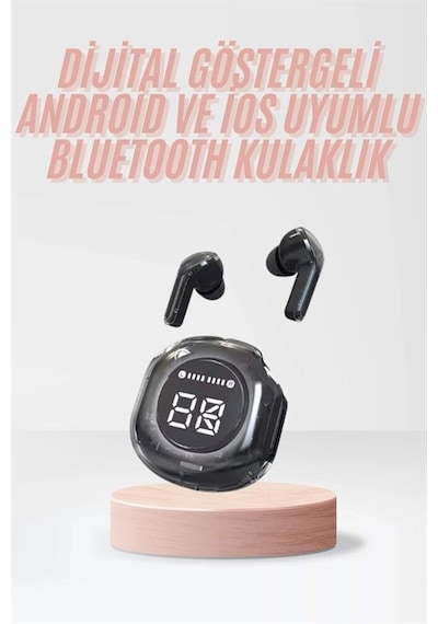 Yeni Nesil Bluetooth Kulaklık Dijital Göstergeli Dokunmatik 5.3 Kablosuz Diğer