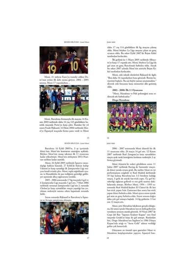 Benim Hikayem Lionel  Messi