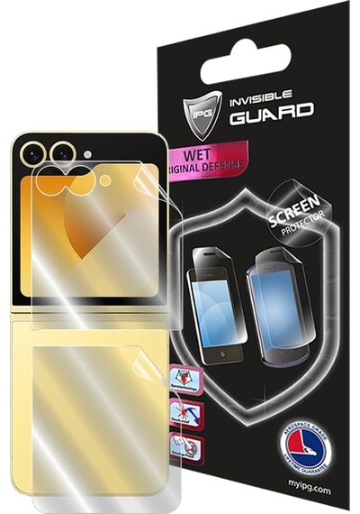 Galaxy Z Flip 6 Hydrogel Görünmez Ekran Koruyucu Ön - İç Ekran Ve Arka