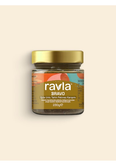 Ravla Bravo İğde Unlu Tahin Pekmez Karışımı - 230g