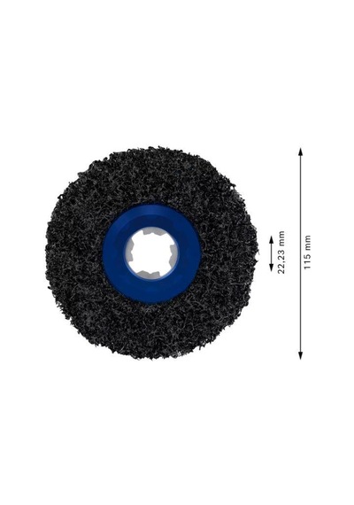 Bosch X-lock Metal Inox Keçe Disk 115 Mm