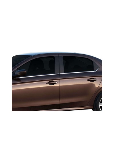 Peugeot 301 Cam Çıtası 6 Prç  Krom 2013 ve Sonrası