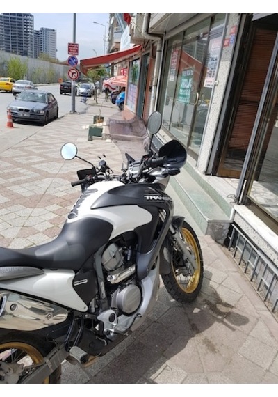 Zeus Motor 2008-2011 Honda Xl 700 Transalp Uyumlu Uzun Ön Cam Açık Füme