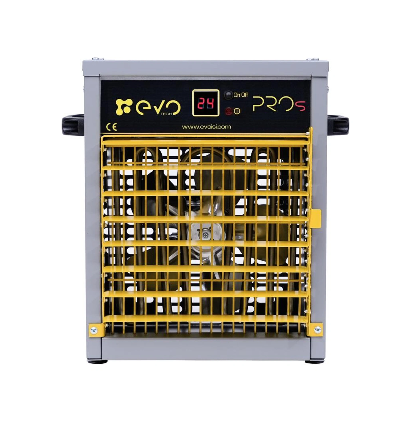 Evo10 Pros - 10 Kw Kumandalı Ve Dijital Endüstriyel Elektrikli Fanlı Isıtıcı