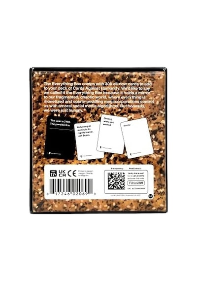 Cards Against Humanity Bx5 Kart Oyunu, Siyah