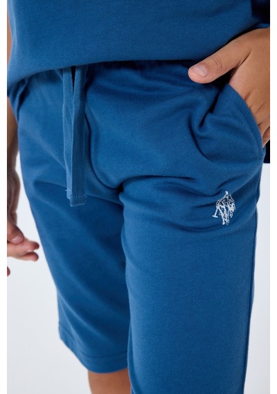 U.s. Polo Assn. Erkek Çocuk Lacivert Bermuda Takım Us2408-c-v2 Lacivert