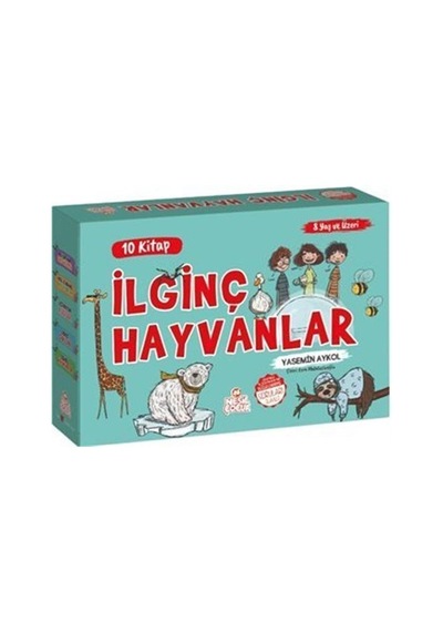 İlginç Hayvanlar 10 Kitap / Yasemin Aykol