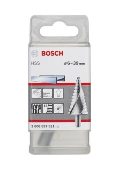 Kademeli Matkap Ucu, Hss 6-39 Mm, Uzun Ömürlü