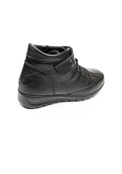 Voyager 7118 Kadın Hakiki Deri Comfort Bot - Siyah - 36 Siyah