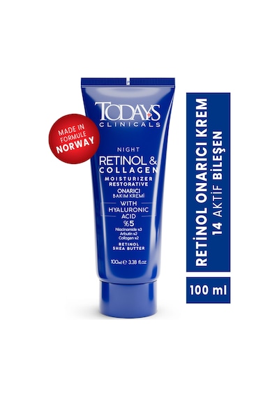 Todays Clinicals Retinol Shea Butter Onarıcı Nemlendirici Krem 100 ML
