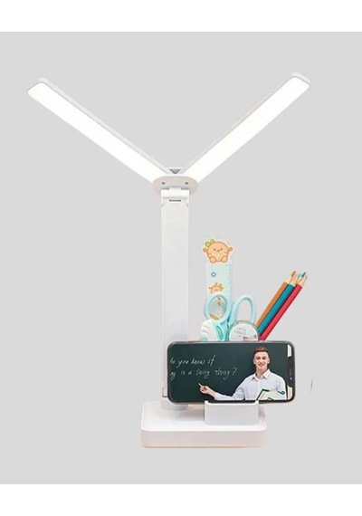 Led Işıklı Masa Lambası Göz Yormayan, Kısılabilir Ve Esnek Başlıklı Yeni Nesil Standart 84898075