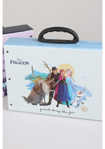 X Dekomus Lisanslı Frosted Whispers Collection Elsa Frozen Saplı Çanta Tekli Altın
