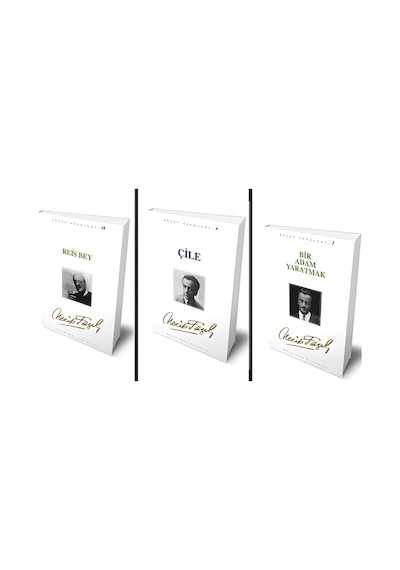 Çile - Reis Bey - Bir Adam Yaratmak Necip Fazıl Kısakürek 3 Kitap Set