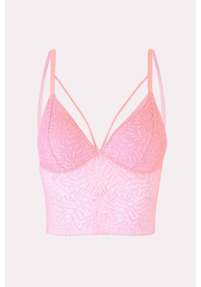 Loya Kadın Pembe Karinos Bralet Pembe