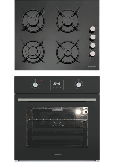 Termikel BO O64D5C B - BH P6144C B Ankastre Set Siyah