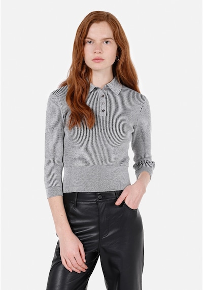 Colin's Colins Siyah Kadın Kazak Cl1072538 Q1.v2 Blk Siyah