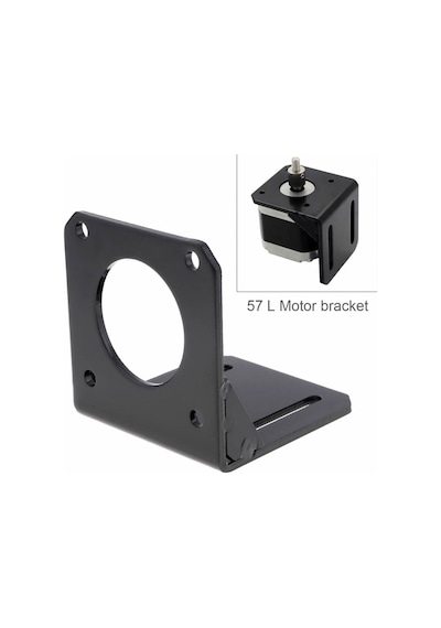 Nema 23 Nema 57 Step Motor L Tip Metal Montaj Parçası Braket Metal Taban Tutucu