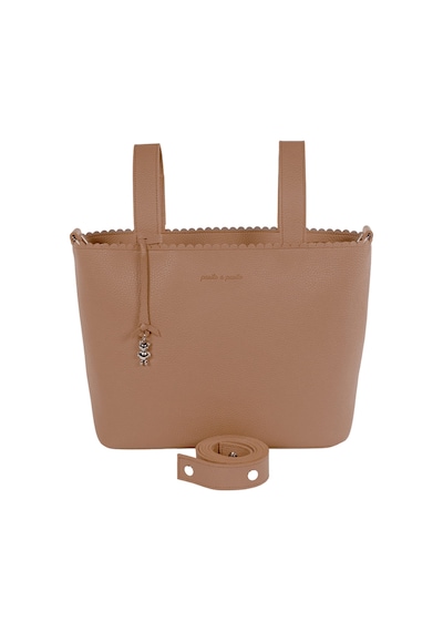 Pasito A Pasito Icon Crossbody Bebek Bakım Çantası Caramel Kahverengi