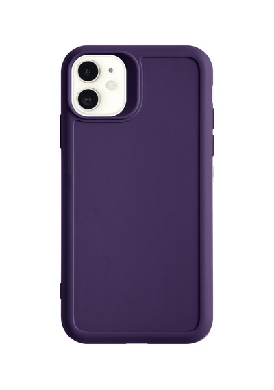 Apple iPhone 11 Uyumlu Kamera Korumalı Darbeye Dayanıklı Renk Atmayan Keep Silikon Kılıf Eflatun