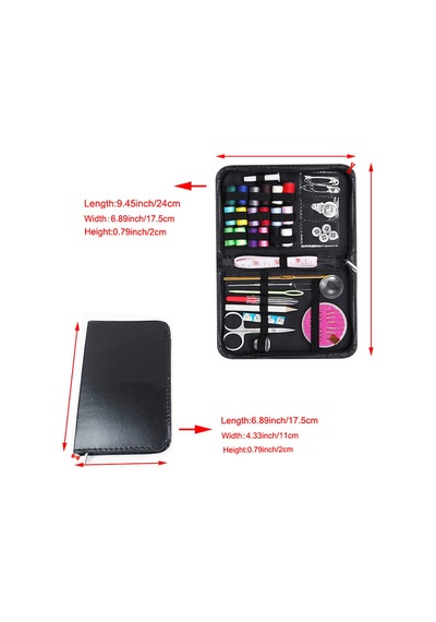 58 Pcs/ Set Dikiş Kiti Makas İğneleri Dikiş Aksesuarları Yeni Başlayanlar İçin Ev Araçları Diy Aşıklar