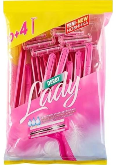 Ptd Derby Lady Traş Bıçağı Çift Bıçaklı 10+4 14 Lü Pk Teklidir