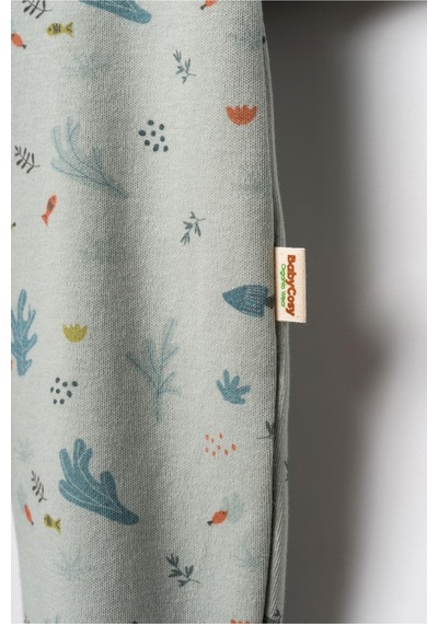 Babycosy Organic Wear %100 Organik Pamuk,2 Li Bebek Patikli Tulum,uzun Kollu,çıtçıtlı Set,bebek Ve Yenidoğan Serisi,unisex Krem