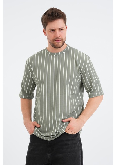 Redline Shift Erkek Oversize Tişört Haki
