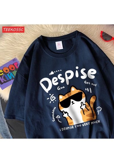 Noıssey Urban Pop Graphic Kadın Tişört Koleksiyonukod 5222 Lacivert