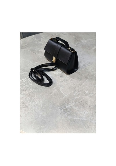 Names Bag Trend Model Lüks El, Omuz Ve Çapraz Kadın Çantası Siyah Siyah
