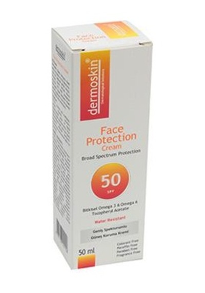 Dermoskın Sun Face Protect Krem 50 Spf