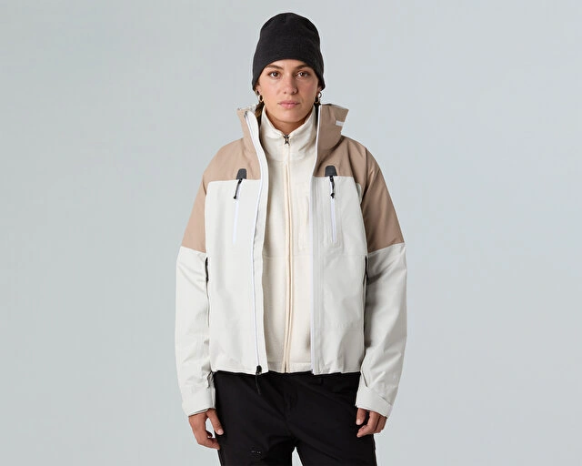 The North Face W Hke Devils Thumb Gtx Jacket Kadın Outdoor Montu Nf0a8cgbdıu1 Beyaz Beyaz