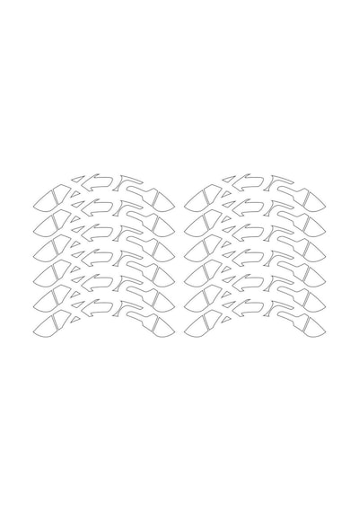 One Vıp Sale Honda Pcx Sticker Modeli Jant Moto Aksesuar