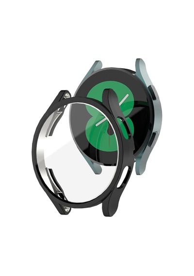 Samsung Galaxy Watch 5 Pro Sm-r920 İle Uyumlu Tam Kapatan Çerceve Pc Kasa Koruma Galaxy Watch 5 Pro İle Uyumlu Gard Çerçeve Siyah Çok Renkli