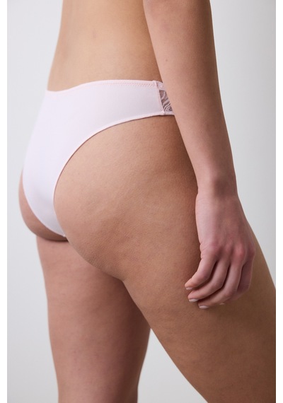 Penti Lace Pembe Brazilian Külot