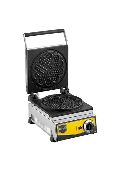 Remta Çiçek Model Waffle Makinası Elektrikli 21 Cm