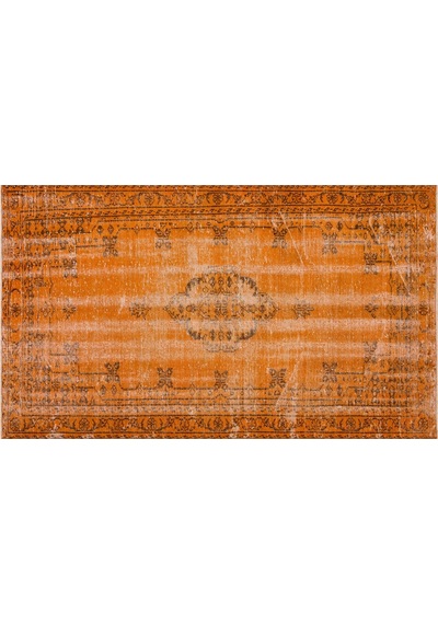 Eşsiz Anadolu Vintage Eskitme El Dokuma Halı 152 X 259 Cm