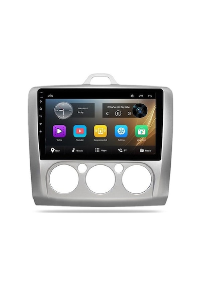 Ford Focus 2 Manuel Klima 2004-2011 Android 2 Gb + 32 Gb Rom Carplay Multimedya JAPON SERİ