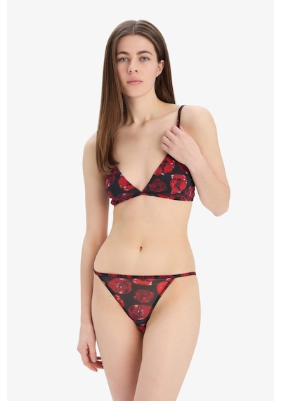 DeFacto Fall in Love Tül Slip Külot D5603AX24AURD197 Kırmızı